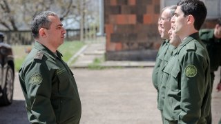Председатель Следственного комитета Артур Погосян провел совещание в Следственном управлении Вайоцдзорского марза и 8-м гарнизонном следственном отделе Главного военного следственного управления